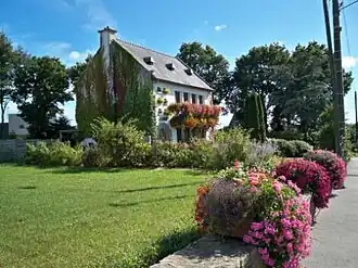 The town hall of La Harmoye