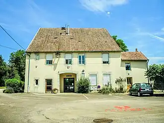 The town hall in Traitiéfontaine