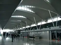 Interior of Makkasan Station (City Air Terminal), Suvarnabhumi Airport Rail Link