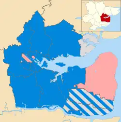 2007 results map