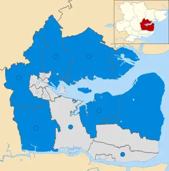 2019 results map