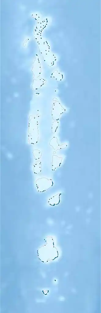 Maroshi is located in Maldives