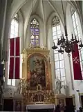 High altar of the Malteserkirche