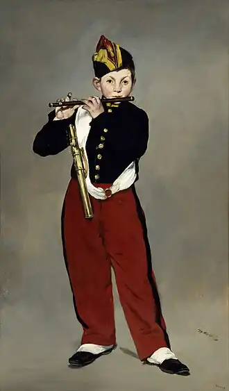 Young Flautist, or The Fifer, 1866, Musée d'Orsay, Paris