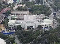 The theater from the air