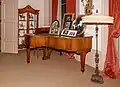 Grand piano in the living room