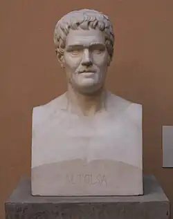 Bust of Manuel Tolsá (1853), by Martín Soriano