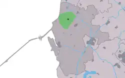 Location in the former Wûnseradiel municipality