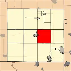 Location within Cherokee County