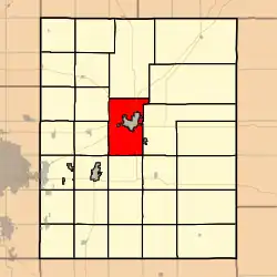 Location within Butler County