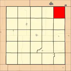 Location in Jewell County