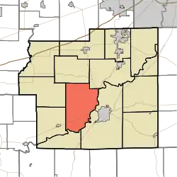 Location in Morgan County