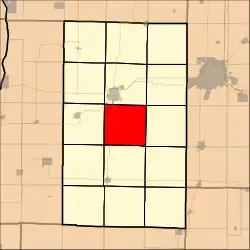 Location in Warren County