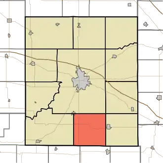 Location in Montgomery County