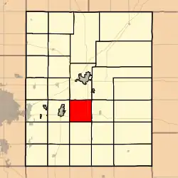 Location within Butler County