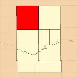 Location in Kearny County