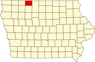 Emmet County map