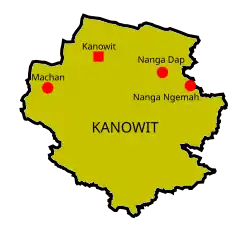 Location of Kanowit