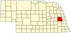 Location within the U.S. state of Nebraska