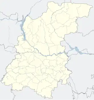 Syava is located in Nizhny Novgorod Oblast