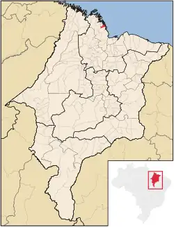 Location in Maranhão