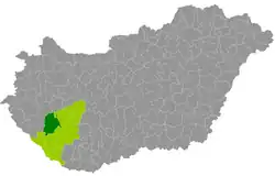 Marcali District within Hungary and Somogy County.