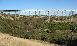 The Albion Viaduct over the Maribyrnong River