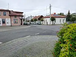 Part of the Market Square and surrounding streets