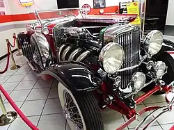 1930 Duesenberg "J" Boattail Speedster.