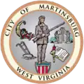 Official seal of Martinsburg, West Virginia