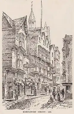 Mary-le-port Street, 1889