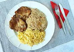 Plate with matevž as a side