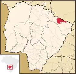 Location of Cassilândia