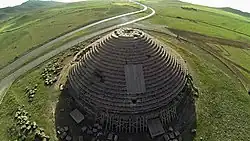 Madghacen mausoleum of king Madghis in Batna Province was constructed in the 3rd century BC