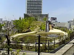 View west towards Sangenjaya