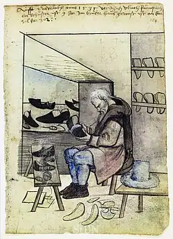 Shoemaker, 1535