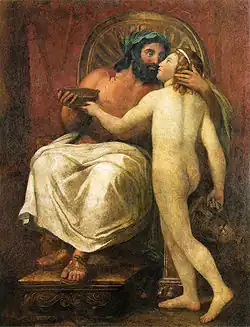 Jupiter Kissing Ganymede (1760), Galleria Nazionale d'Arte Antica