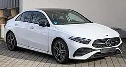 2022 Mercedes Benz A250e AMG Line sedan (facelift)