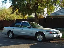 1998 Mercury Grand Marquis LS Brougham (dealer-installed option package)