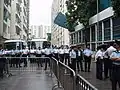 PTU officers on duty during Aug 2007 metalworkers' protests.