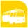 Pictogram of Autobuses del Norte metro station. It features the silhouette of a bus.