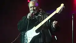 Michael Hampton at the Million Man Mosh in 2012