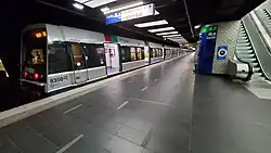 MI 84 renovated at Chatelet les Halles on the RER B