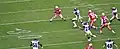 49ers punt return by Michael Lewis (wide receiver)