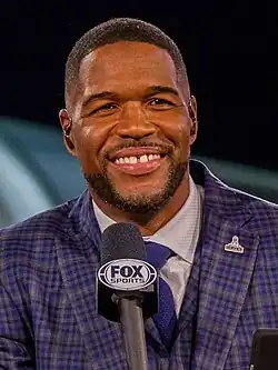 Michael Strahan NFL Hall of Famer, actor, entrepreneur, and Emmy-winning TV personality