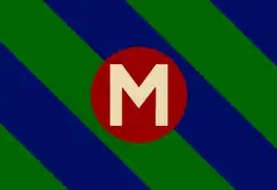 Flag designed for MS Milwaukee ceremony in 1928