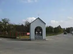 A chapel in Zemplínska Teplica.
