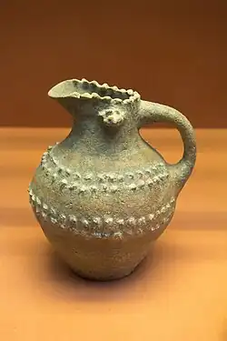 Jug with barbotine decoration, 2100-1950