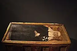 One of the sepulchres returned to the Monastery of Sigena from Lleida Museum.