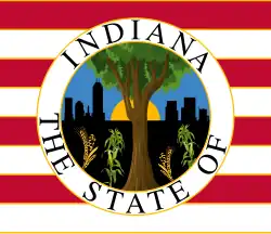 Miss Gladding's (Indianapolis) Flag